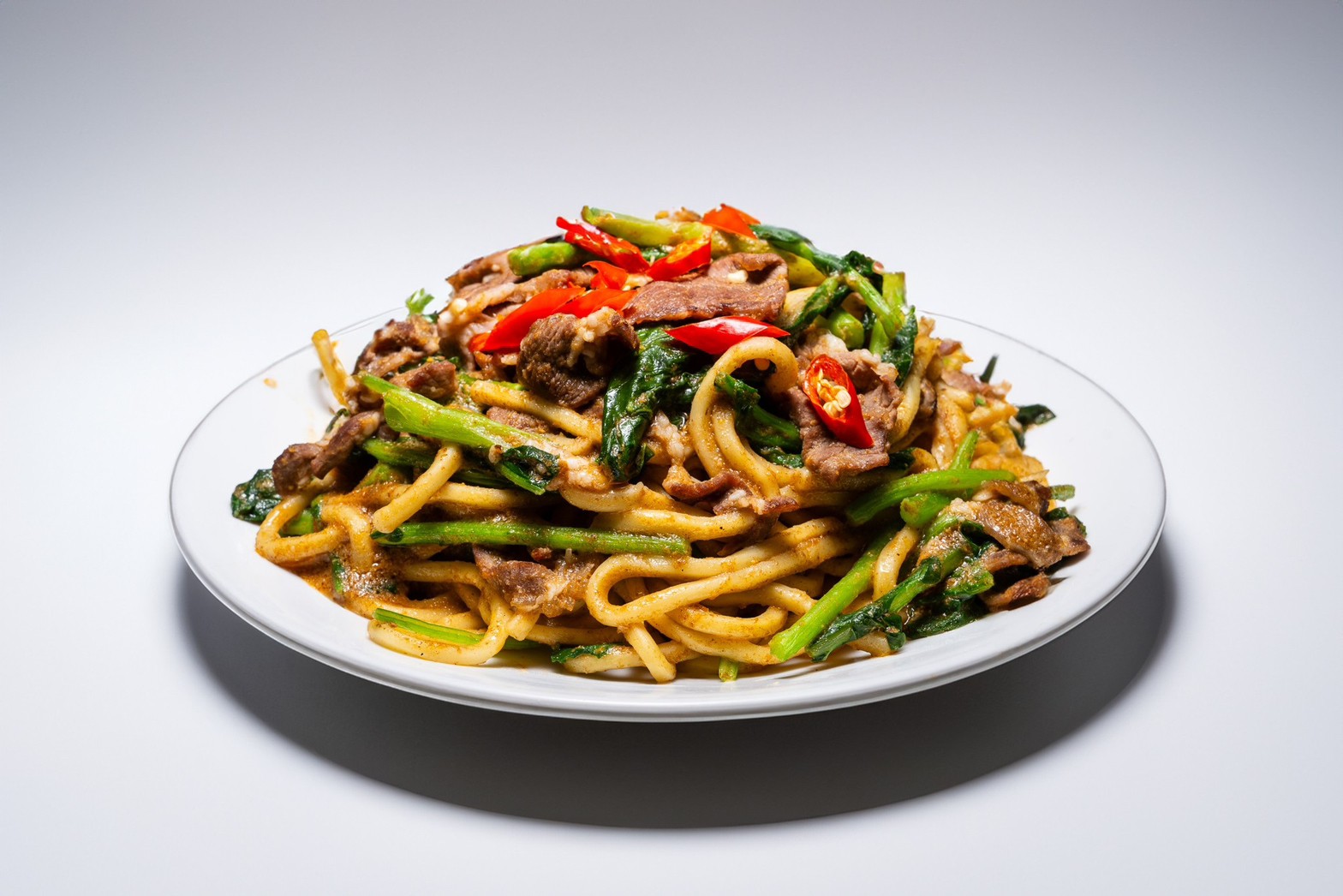 羊肉炒麵